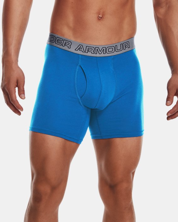 Visita lo Store di Under ArmourUnder Armour 3 Pack Charged Cotton Sports Underwear Boxer Uomo 
